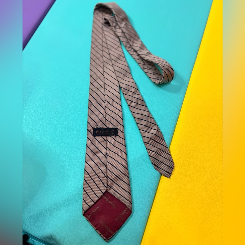 Yves‎ Saint Laurent Vintage Tie - Picture 3 of 8